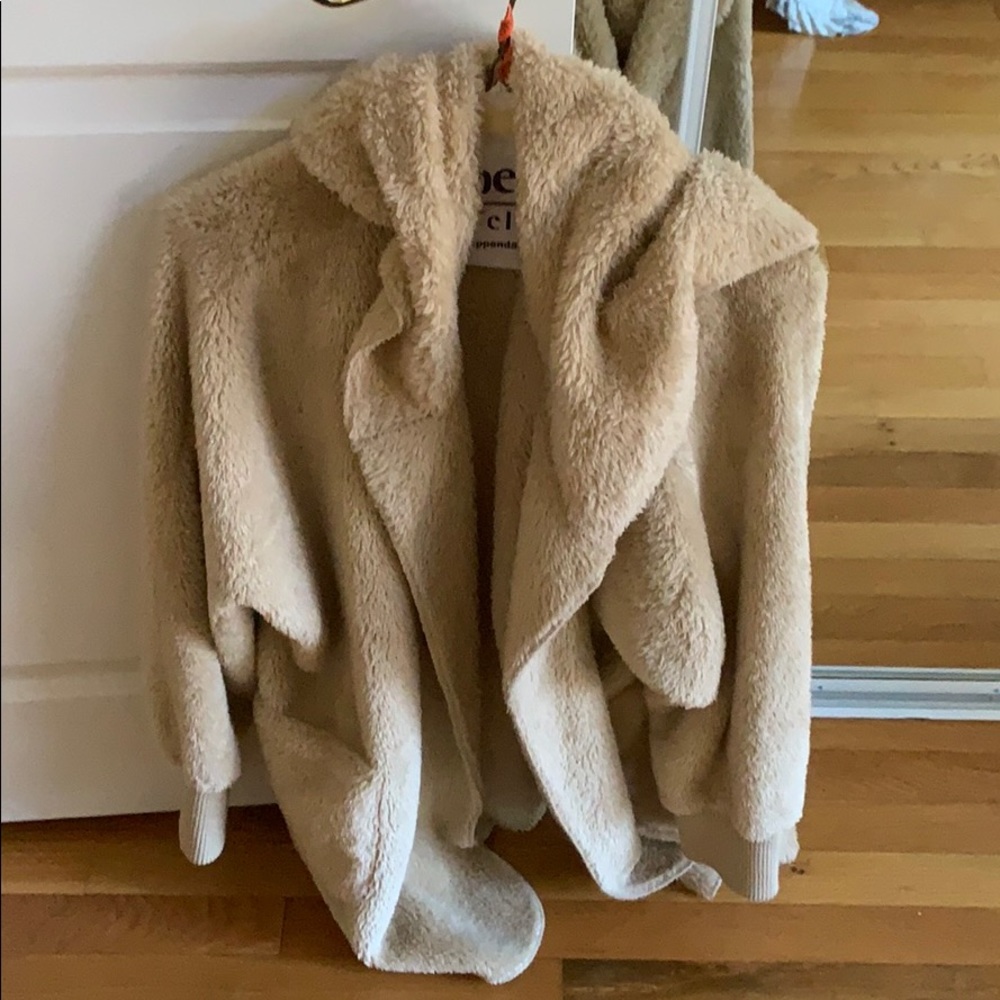 Fluffy cardigan